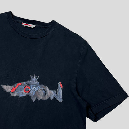 Prada Sport 2006 Unspoken Dialogue Graphic T-shirt - M | Default Title, Navy