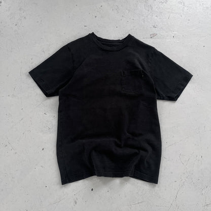 vintage supreme black pocket tee | Black, Black
