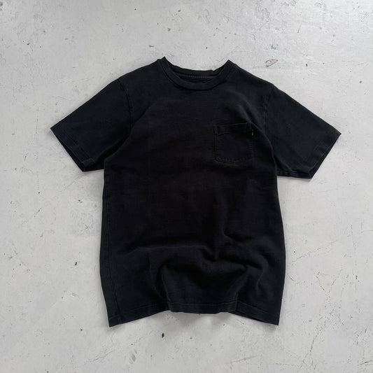 vintage supreme black pocket tee | Black, Black