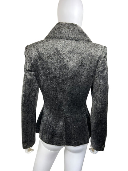 Emporio Armani faux fur jacket | Grey, Grey