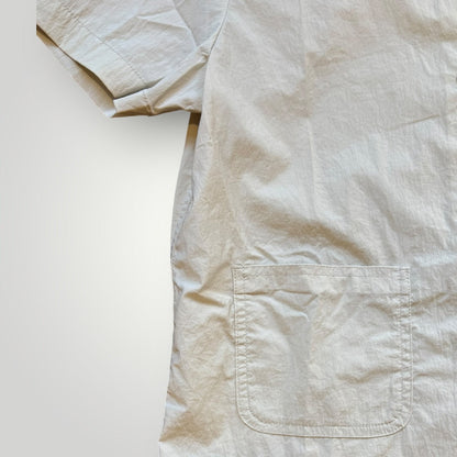 Snow Peak Short Sleeve Technical Overshirt S | O/S, Off-white