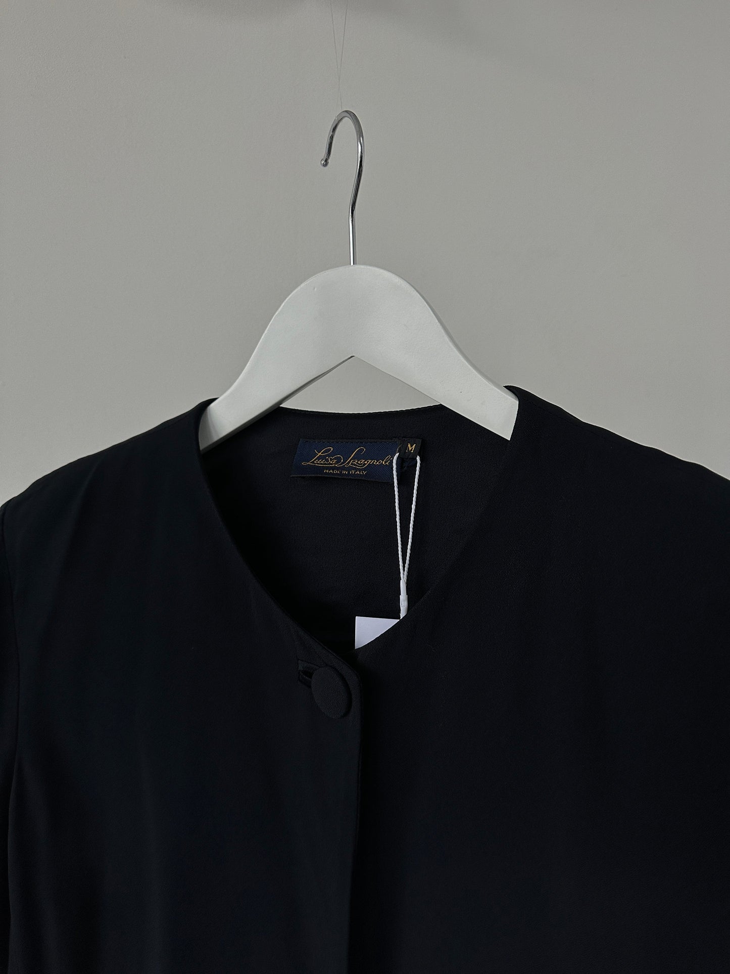 Luisa Spagnoli Minimal Single Button Blazer - M