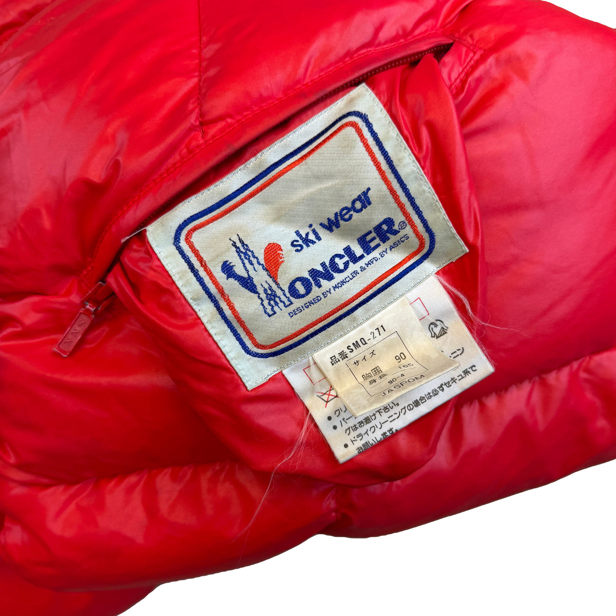 Moncler Reversible Puffer Jacket In Red & Navy (M) | Moncler, Navy