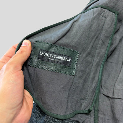 Dolce & Gabanna SS21 Perforated Goat Leather Bomber Jacket - S/M | O/S, Multicoloured