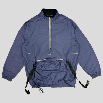 Nike 1999 Packable 3m Nylon Pullover - M | Large, Blue