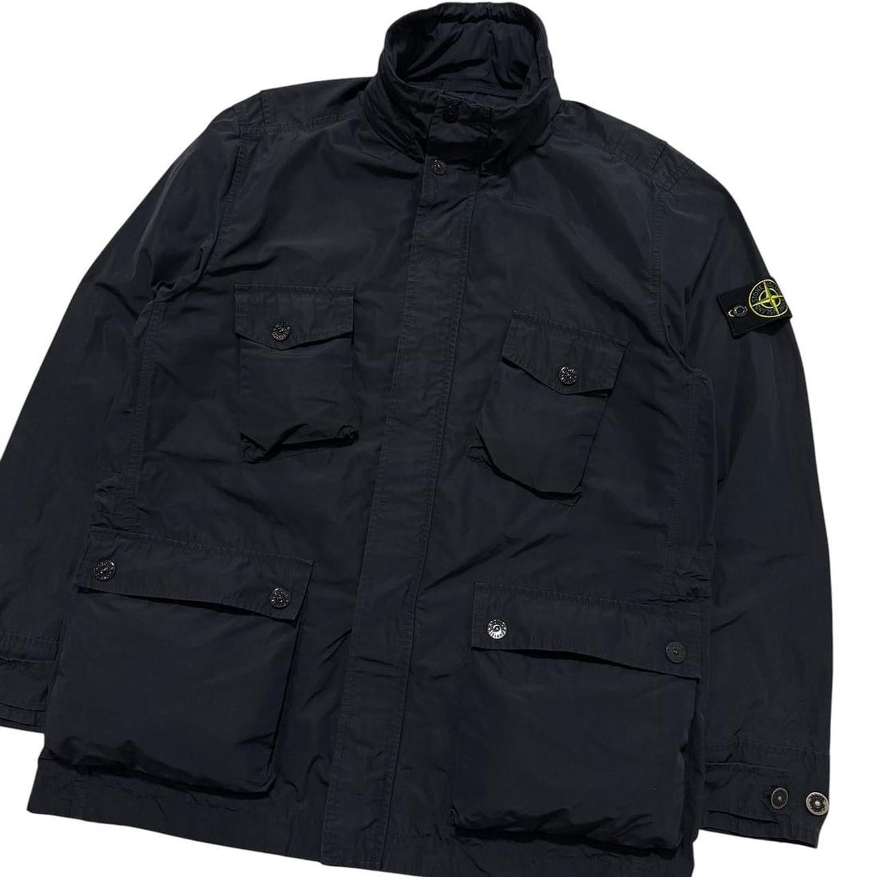 Stone Island Micro Reps Multipocket Jacket | XXL, Black