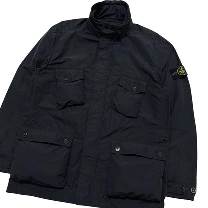 Stone Island Micro Reps Multipocket Jacket | XXL, Black