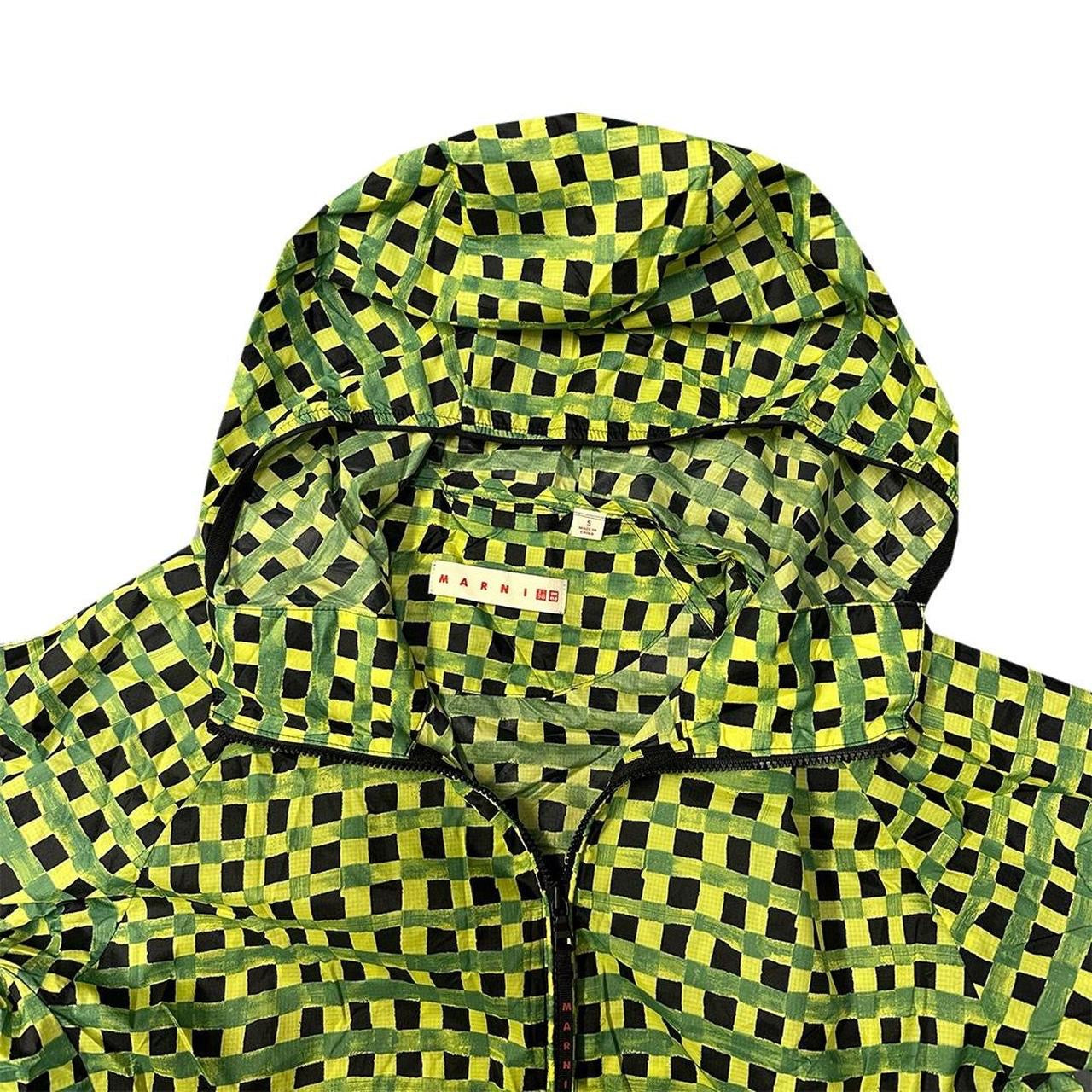 Uniqlo X Marni Check Jacket In Green ( S )