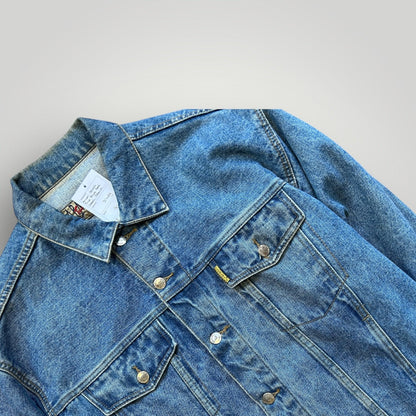Armani Jeans True Blue Gold Label Denim Jacket L | Default Title, Blue