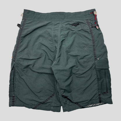 Oakley Software 00’s Shimmer Green Multipocket Shorts - 34-36