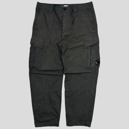 CP Company SS22 Grey Cargo Combat Trousers - 34-36 | W34