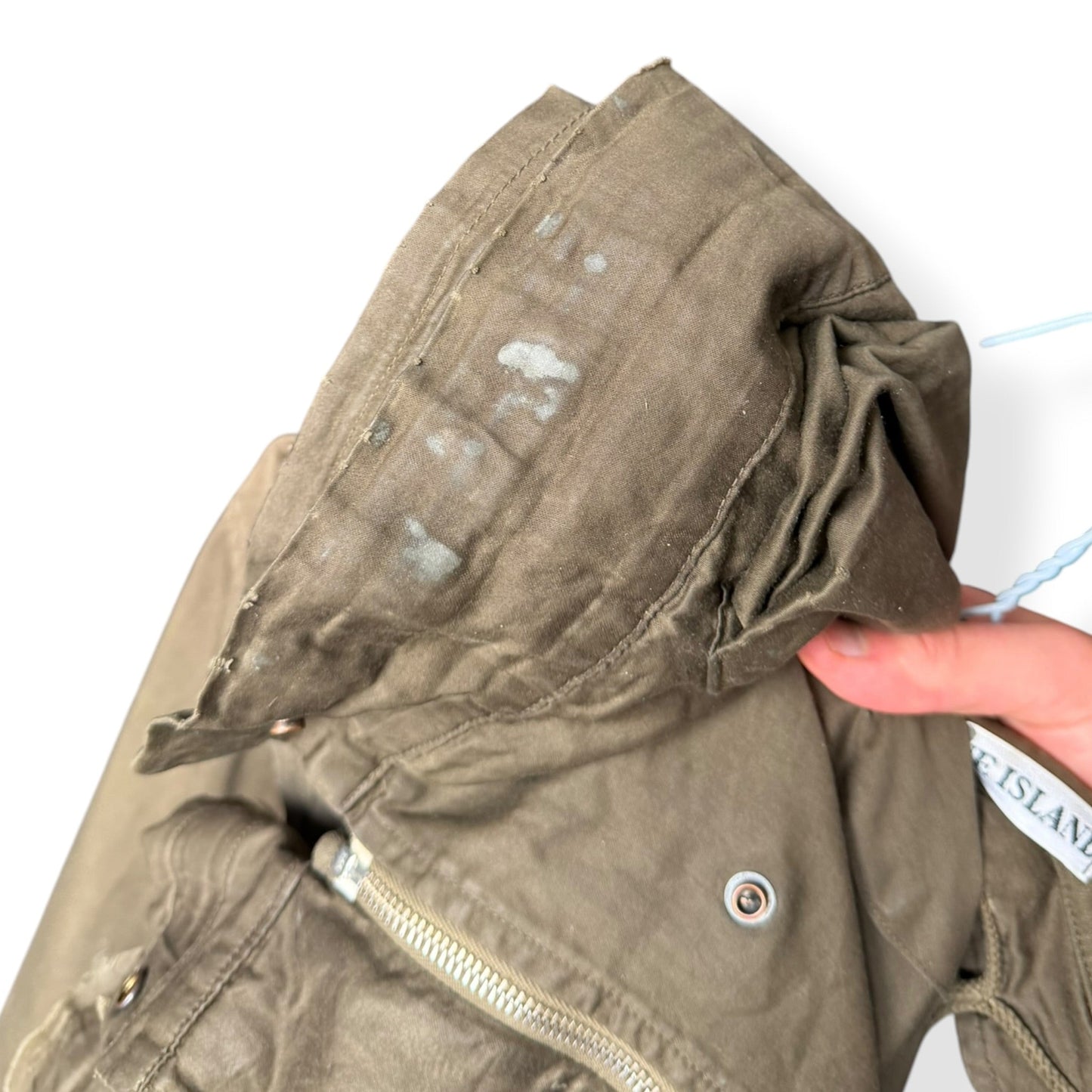 AW2001 Stone Island Raso Gommato Jacket (L) | Default Title, Multicoloured