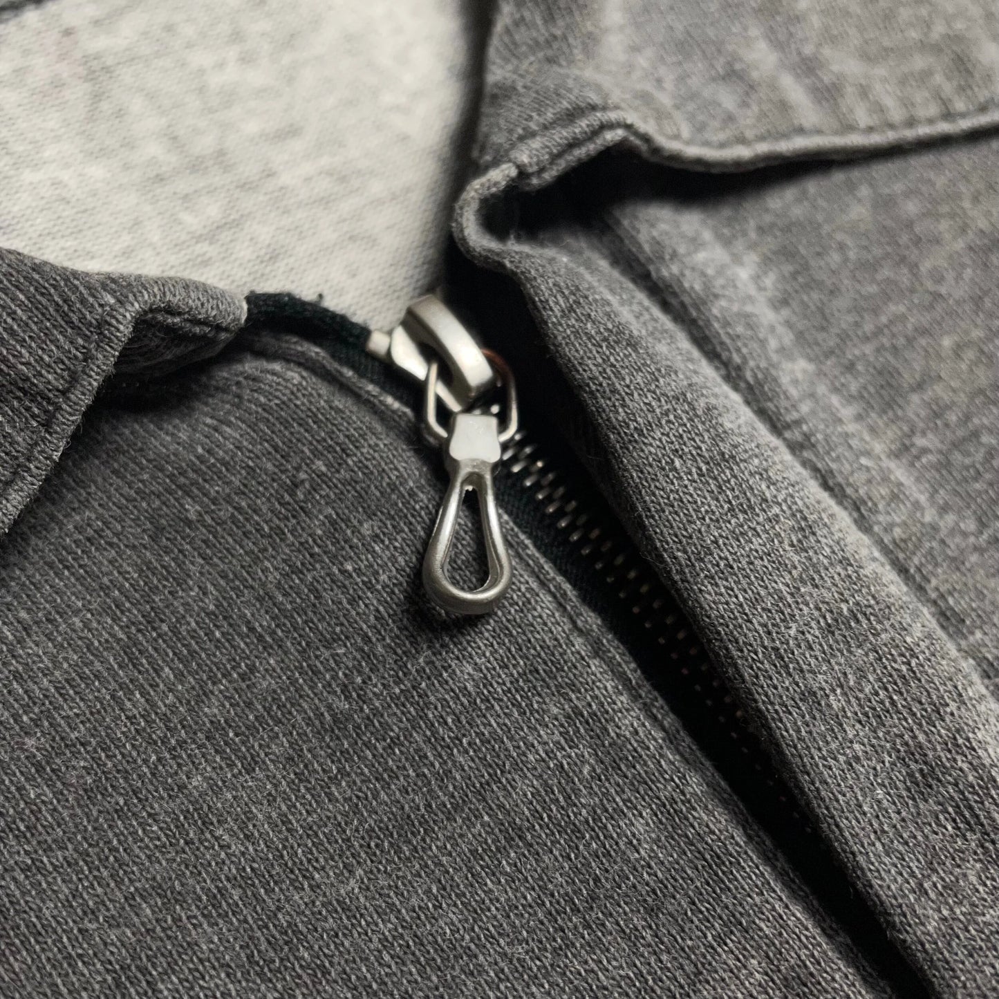 S/S 1998 Charcoal Motion Blur Graphic Print Polo Shirt