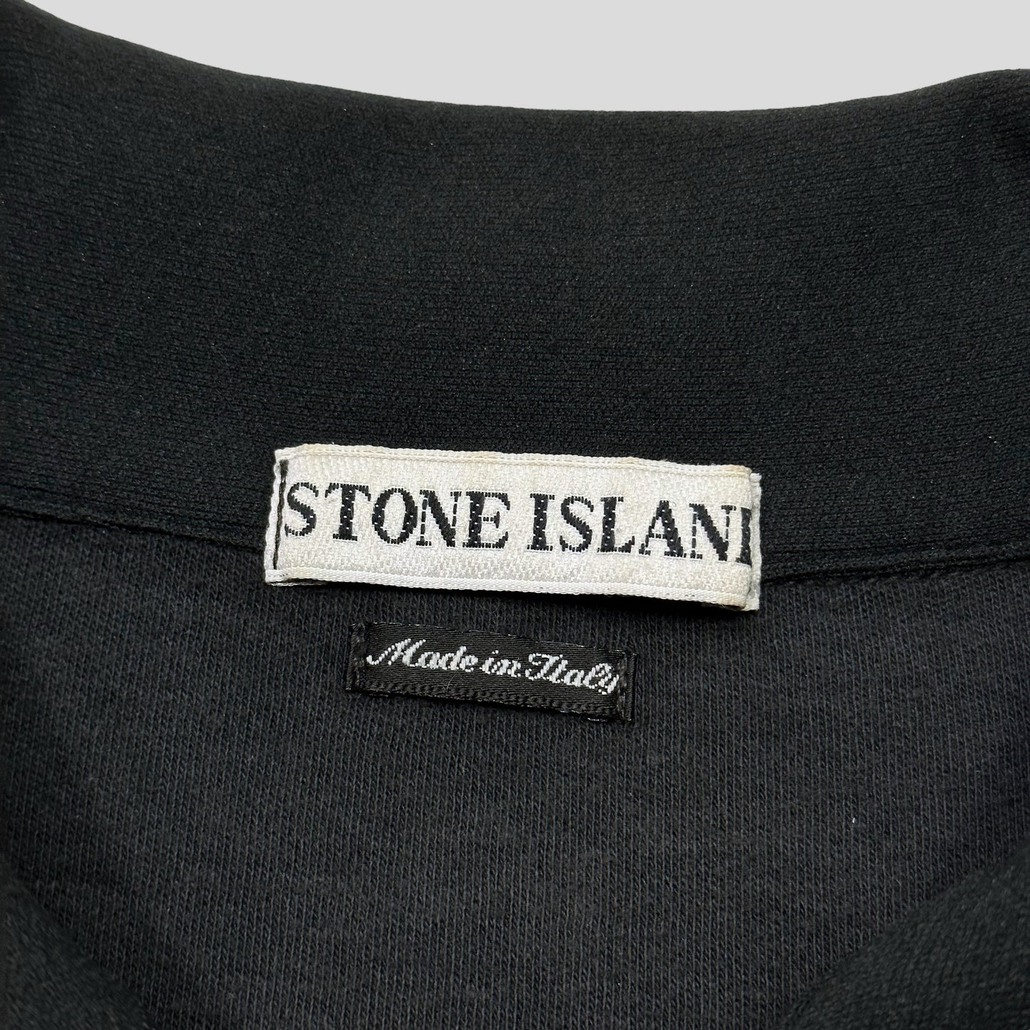 Stone Island 1997 Collared Zip-up Fleece Jacket - 2XL/3XL