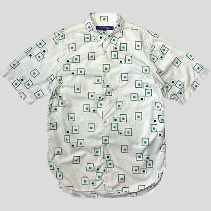 Junya Watanabe MAN 2004 Geometric Water Resistant Shirt - M