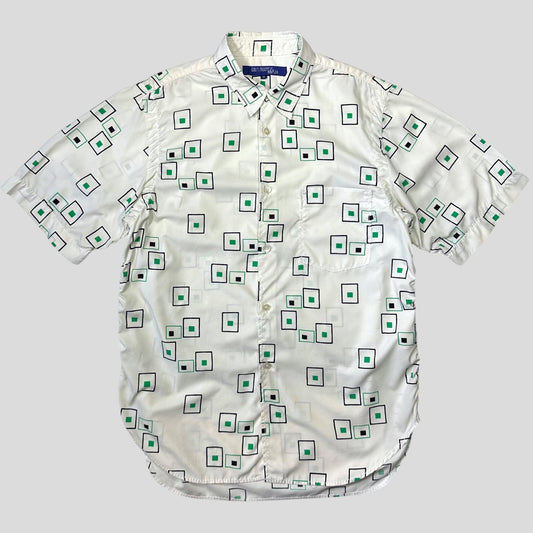 Junya Watanabe MAN 2004 Geometric Water Resistant Shirt - M