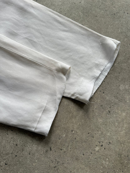 Max Mara Linen Tapered Leg High Waisted Trousers - W24