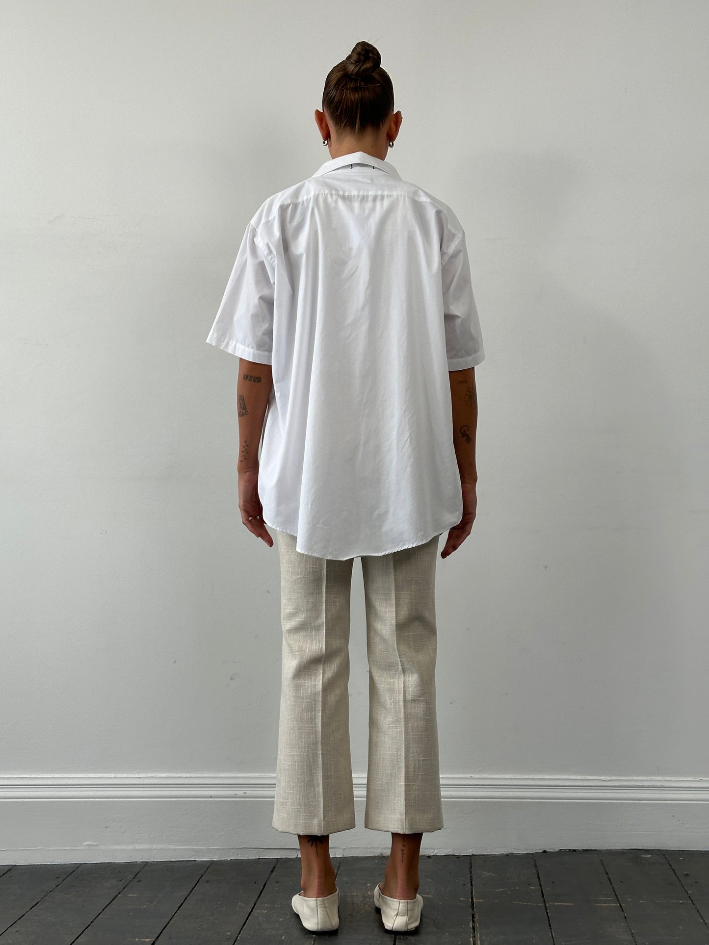 Christian Dior Monsieur Short Sleeve Cotton Shirt - XXL