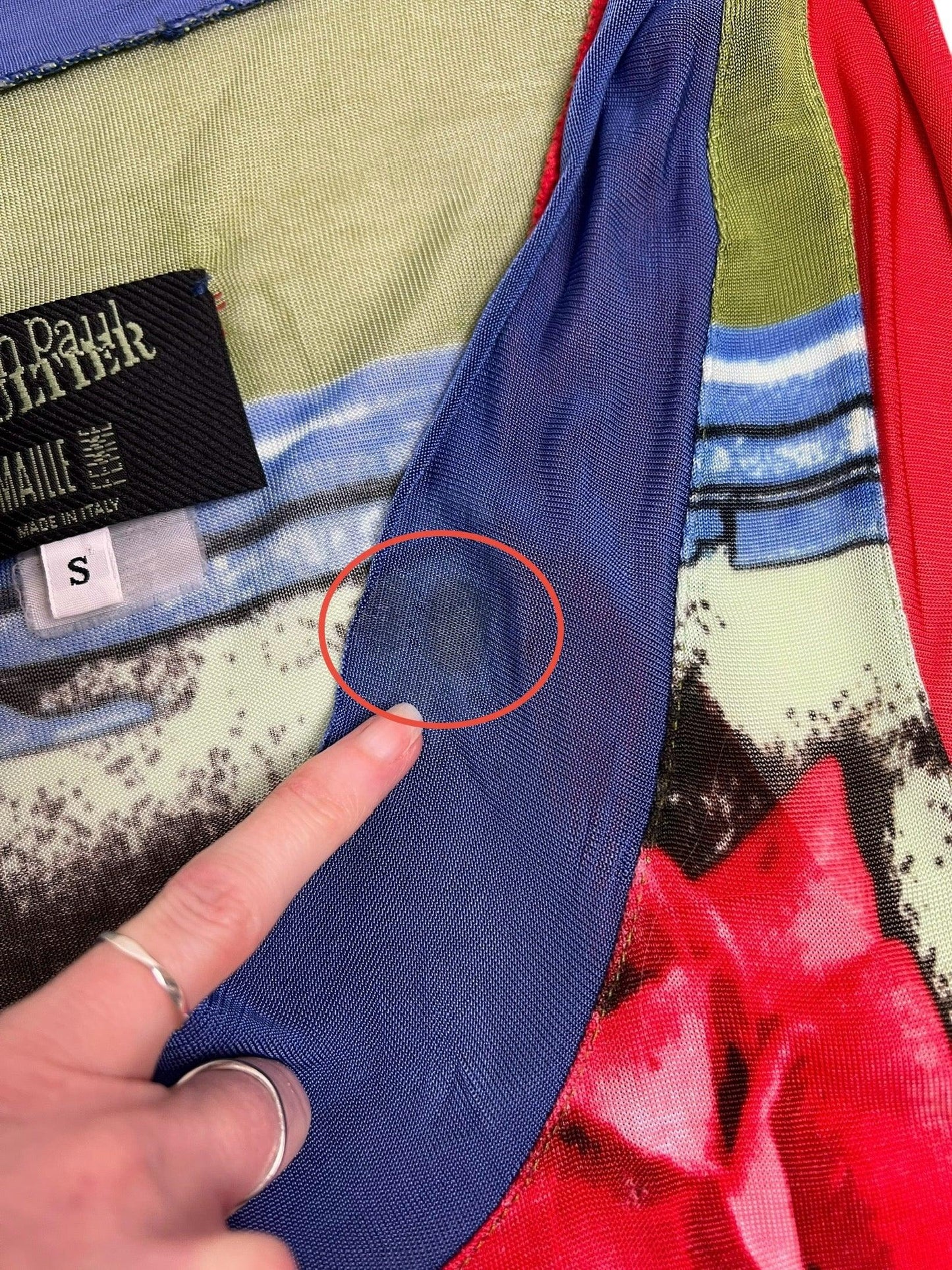 Jean Paul Gaultier 1990s rose dress