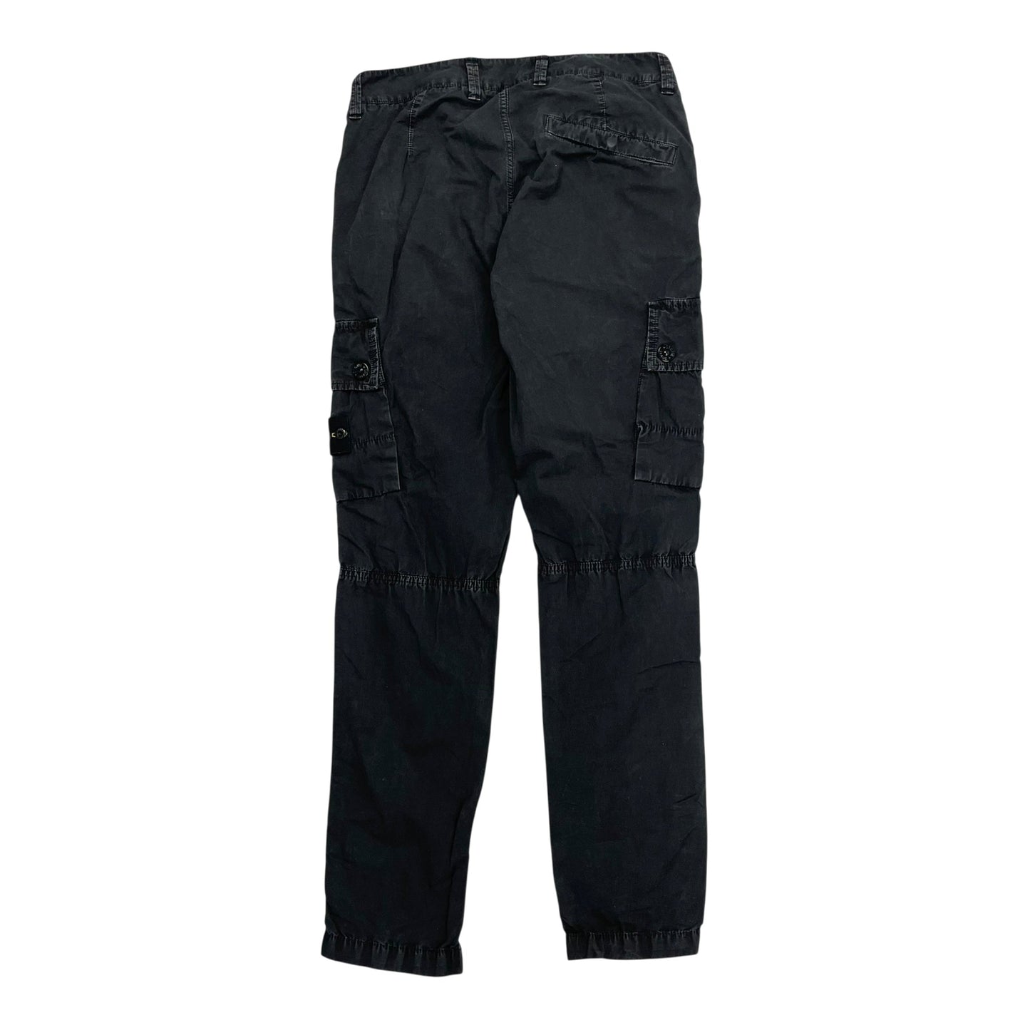 Stone Island Cargos, W30” | O/S, Black