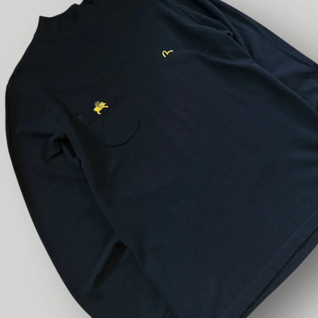 Evisu Yamane Light Mock Neck Jumper L