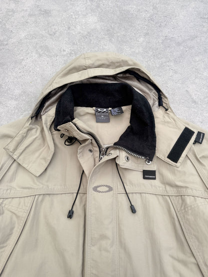 oakley software 2000s heavyweight technical waterproof jacket (m) | Default Title, Red