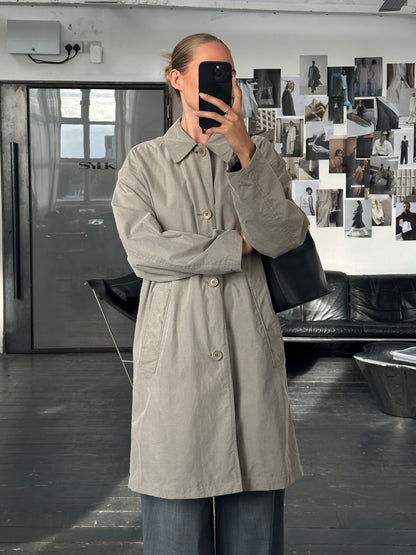 Hugo Boss 2000s Single Breasted Trench Coat - L/XL