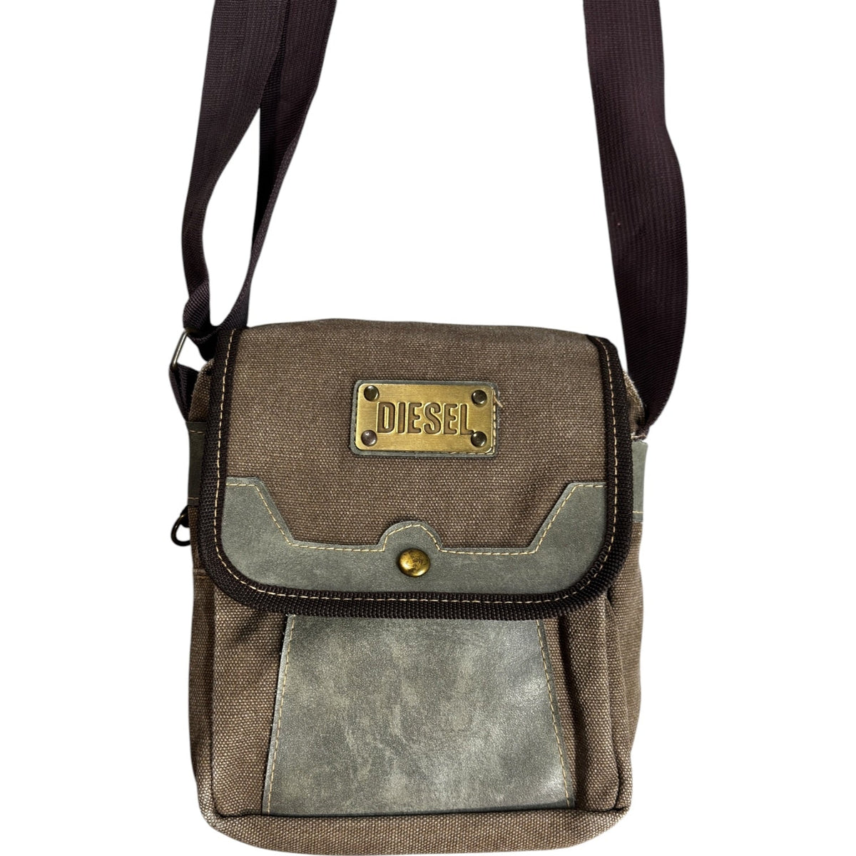 Diesel 00's Spare Parts Side Bag | O/S, Brown