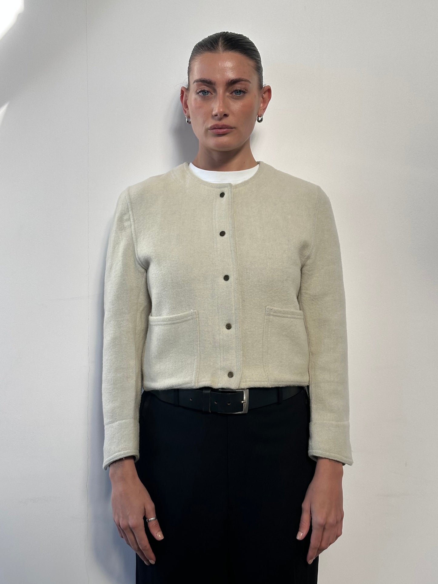 Italian Vintage Wool Tailored Jacket - S