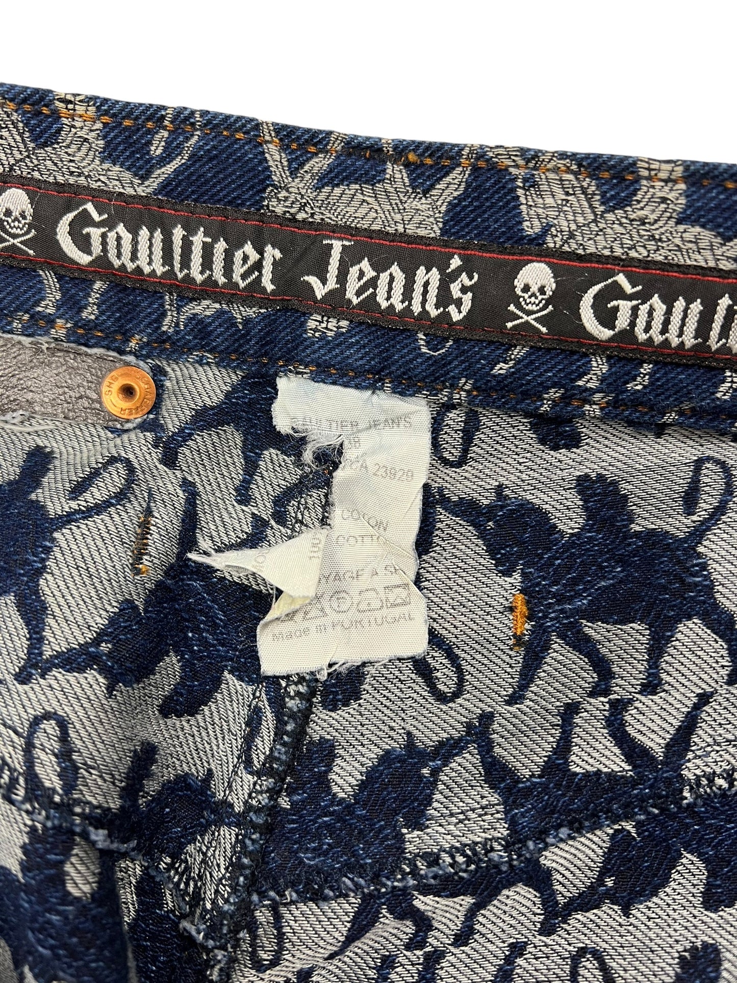 Jean Paul Gaultier F/W 1994 ‘Le Grand Voyage’ Pegasus jeans