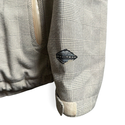 2000's Columbia Plaid Omni-Tech Jacket (S) | Small, Grey