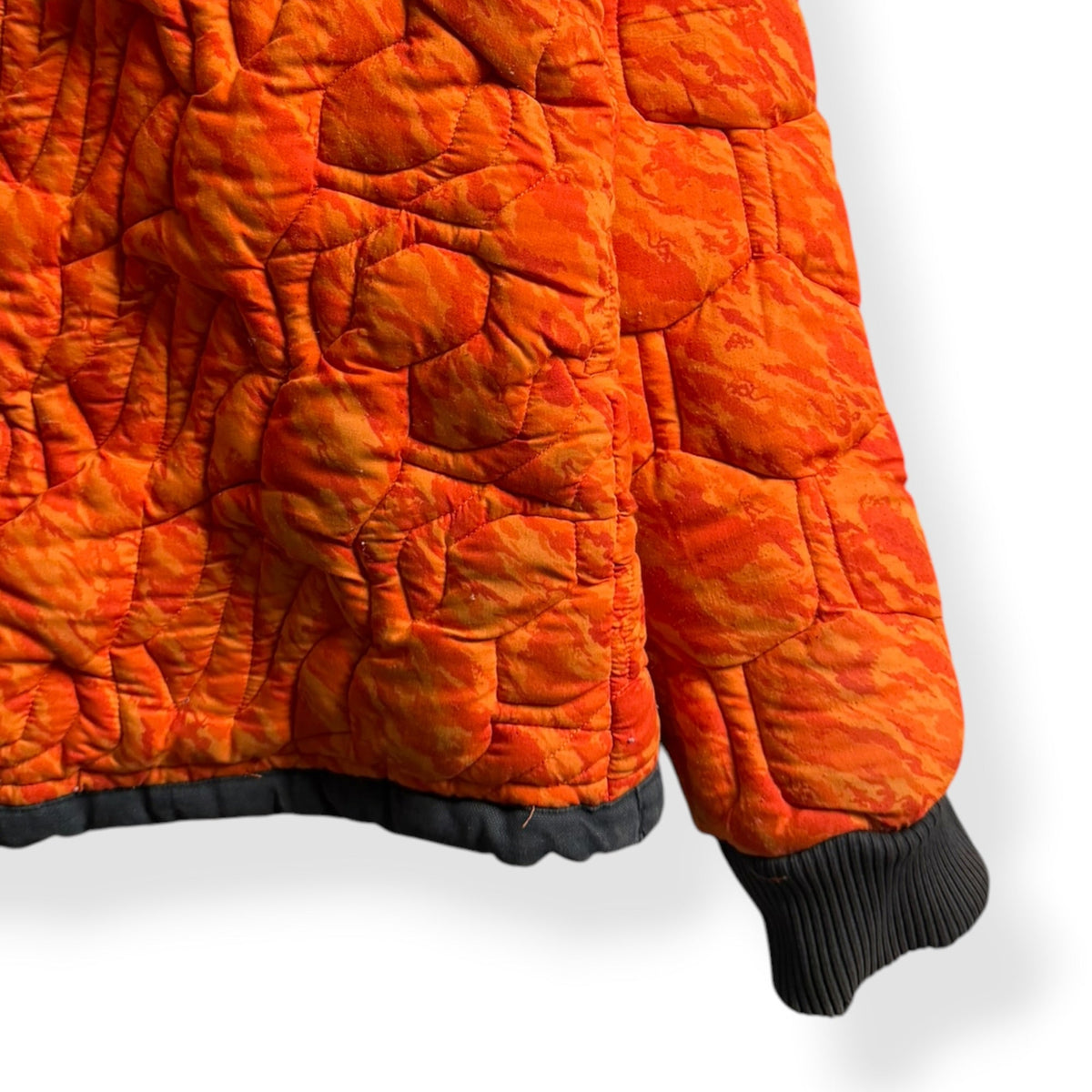 2000's Maharishi Asymmetric Zip Padded Parka (L) | Large, Camo