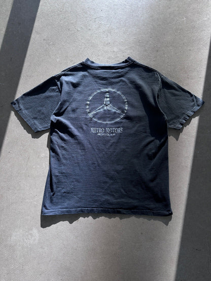 1992 Los Angeles Marathon Mercedes-Benz T-Shirt - M | Medium, Red