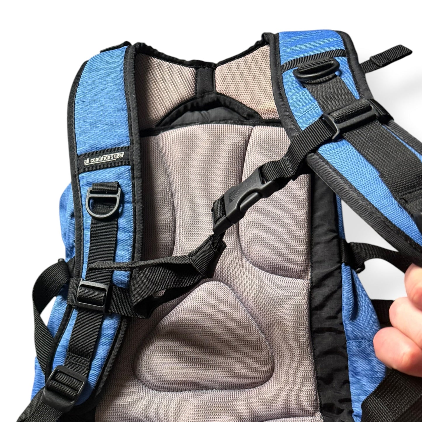 2001 Nike ACG Skate Backpack | O/S, Blue and Beige