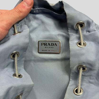 Prada Milano 00’s Nylon Multipocket Mini Backpack | O/S, Blue