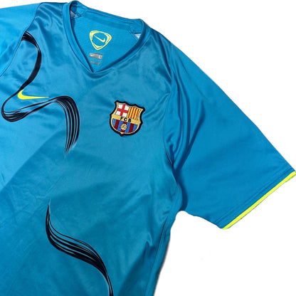 Nike Barcelona 2008/09 Training Shirt In Blue ( L )
