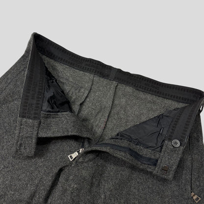 Prada Sport AW99 Heavy Wool Baggy Work Trousers - IT50