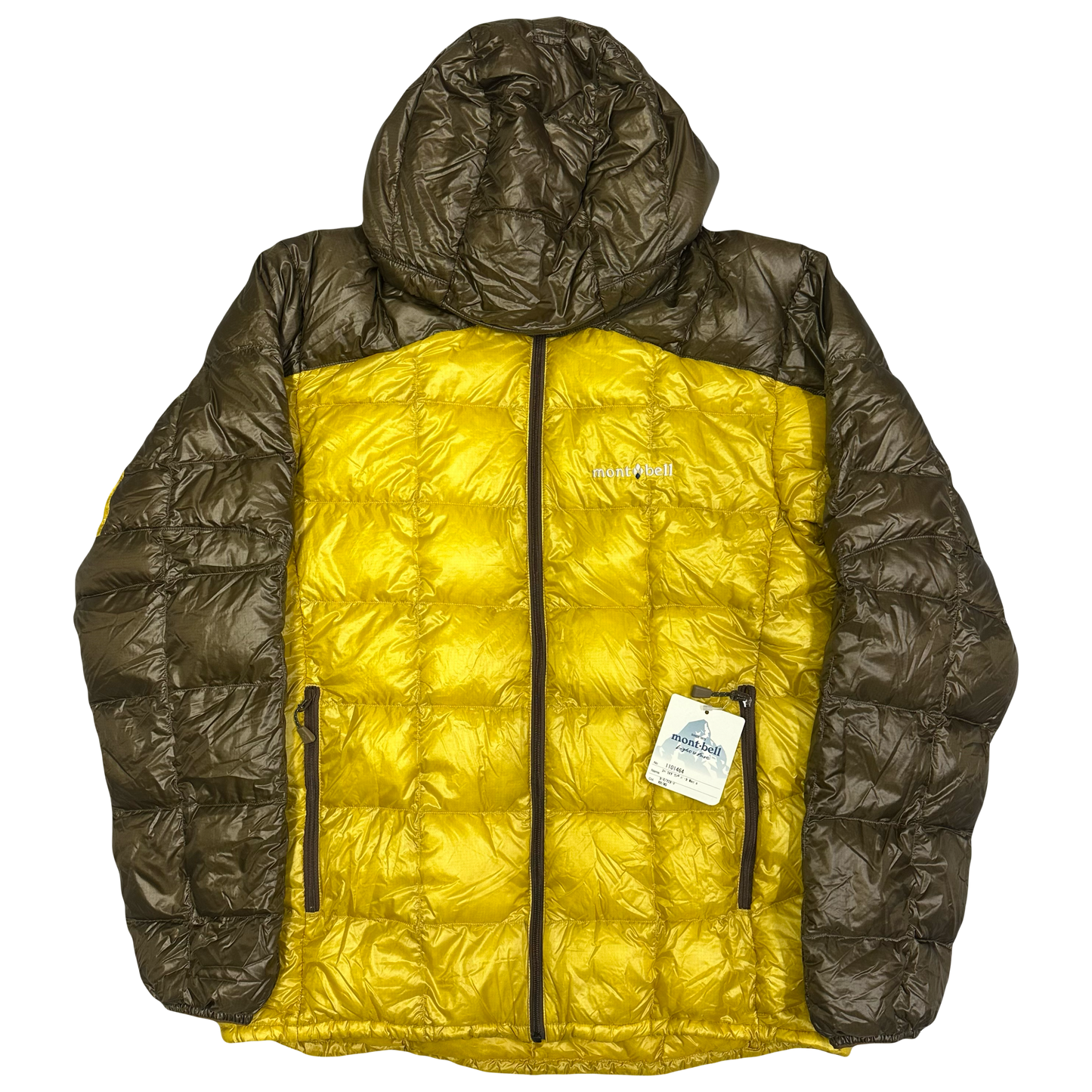 Montbell Superior Down Parka Puffer Jacket In Yellow ( M )