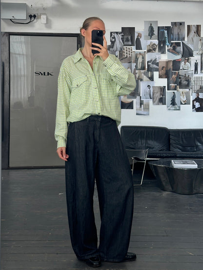 Versace Jeans Couture 1990s Check Cotton Shirt - L/XL