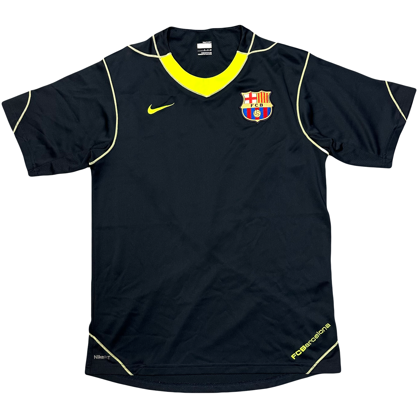 Nike Barcelona 2007/08 Training Shirt In Navy ( S )