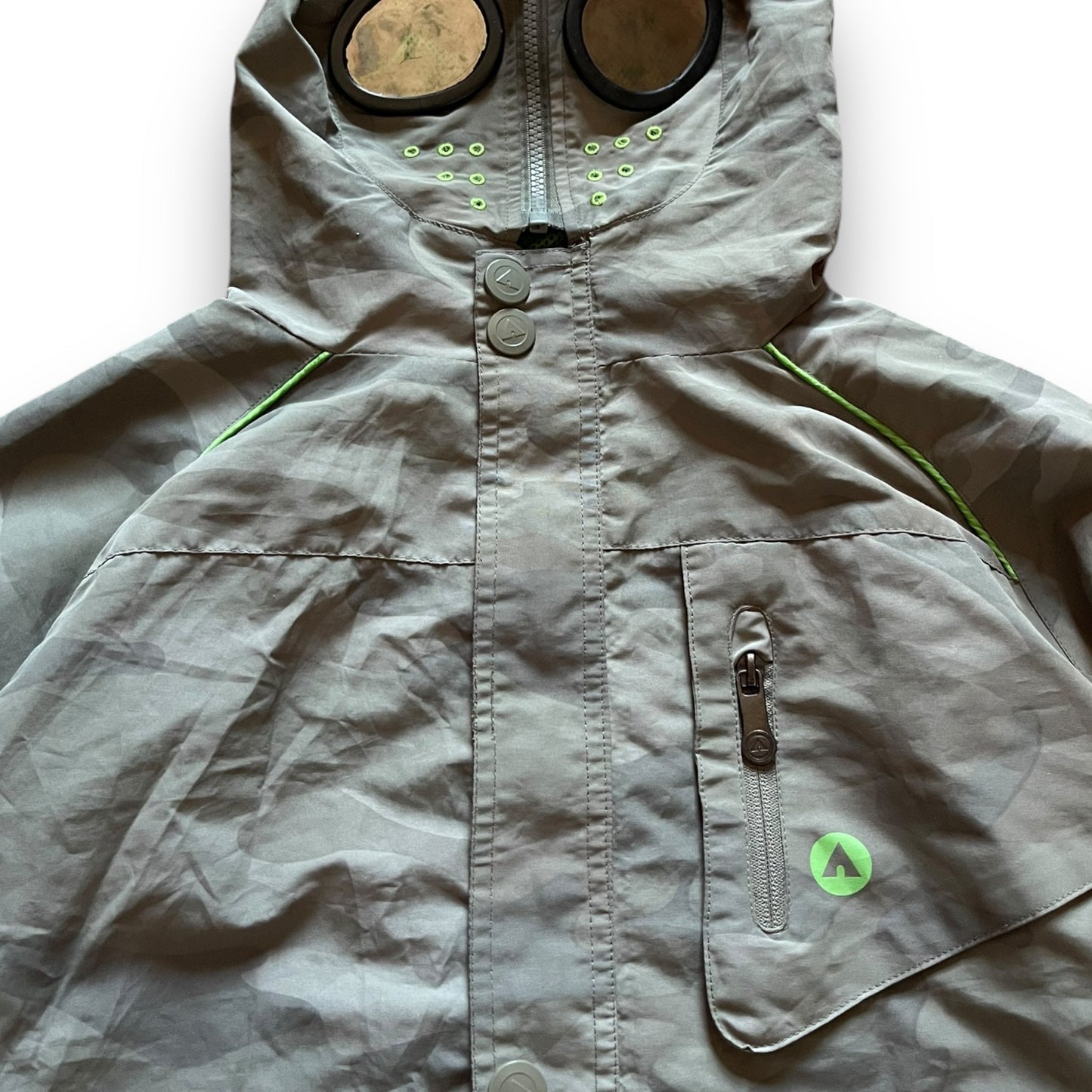 2000's Airwalk Camo Goggle Jacket (S/M) | Default Title, Camo