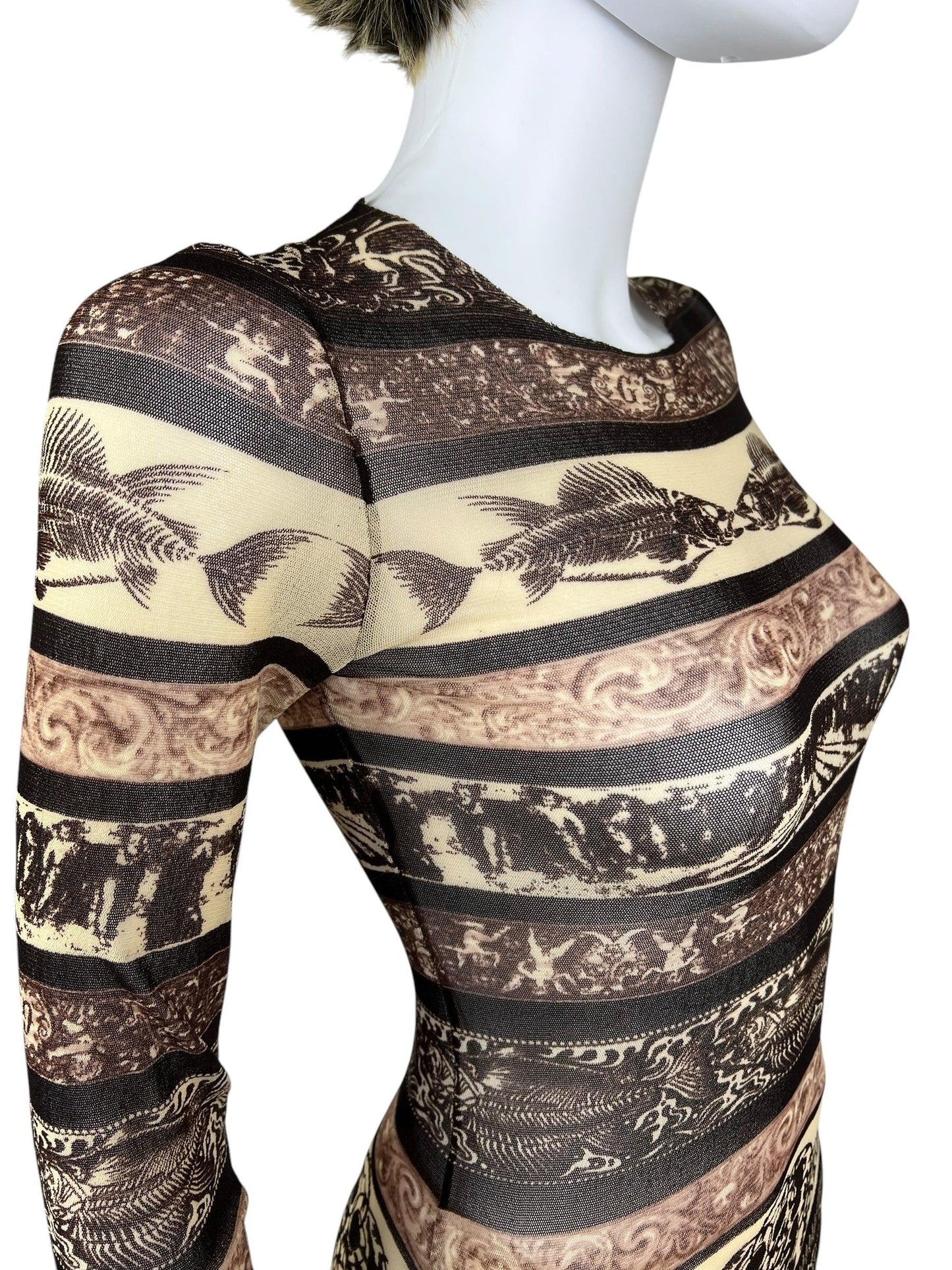 Jean Paul Gaultier S/S 1998 X-Ray top