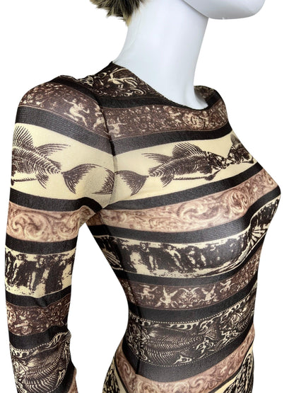 Jean Paul Gaultier S/S 1998 X-Ray top