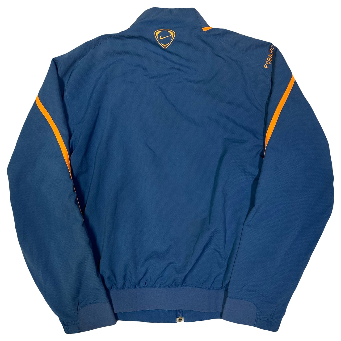 Nike T90 Barcelona 2005/06 Tracksuit In Blue & Orange ( S )