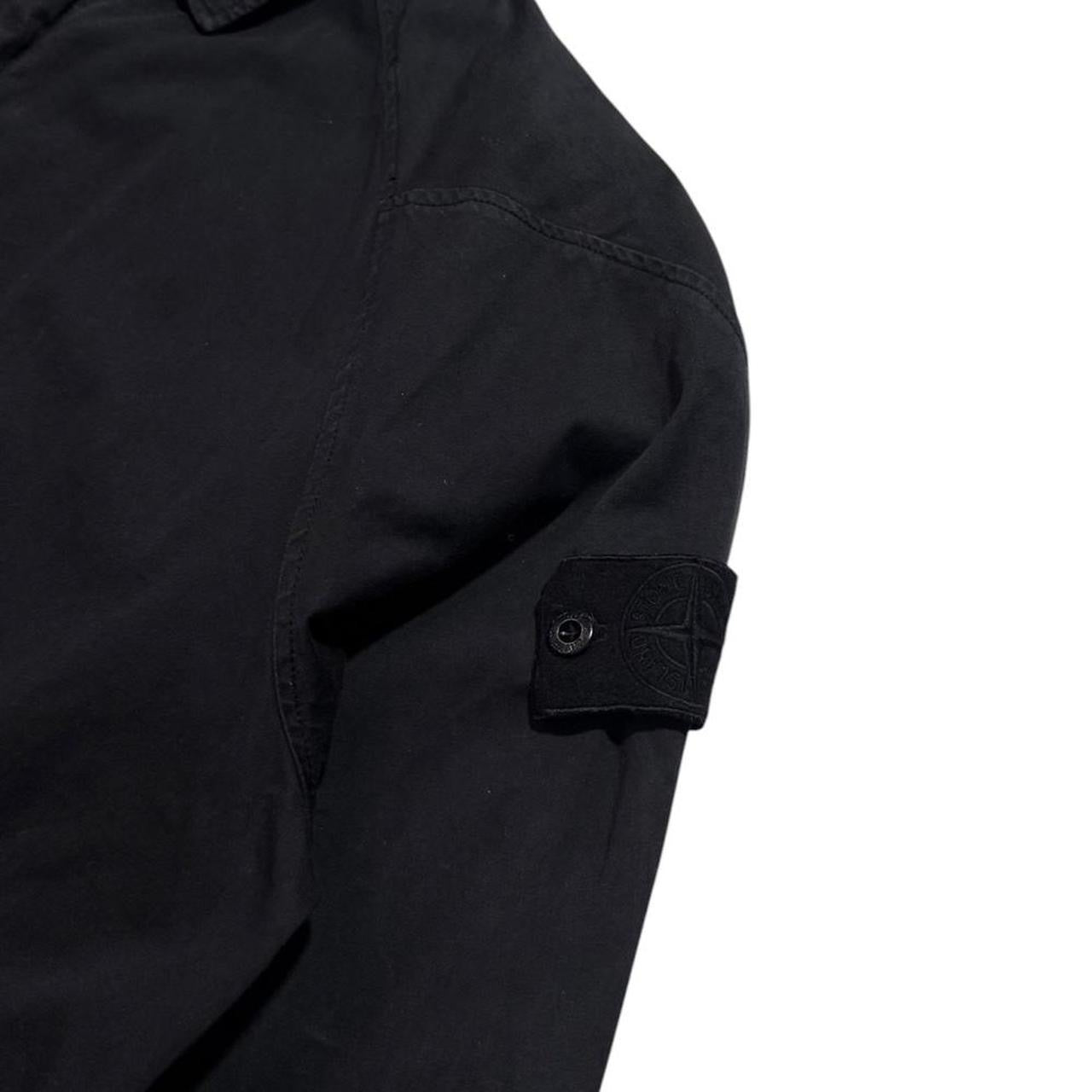 Stone Island Ghost Overshirt | Large, Black