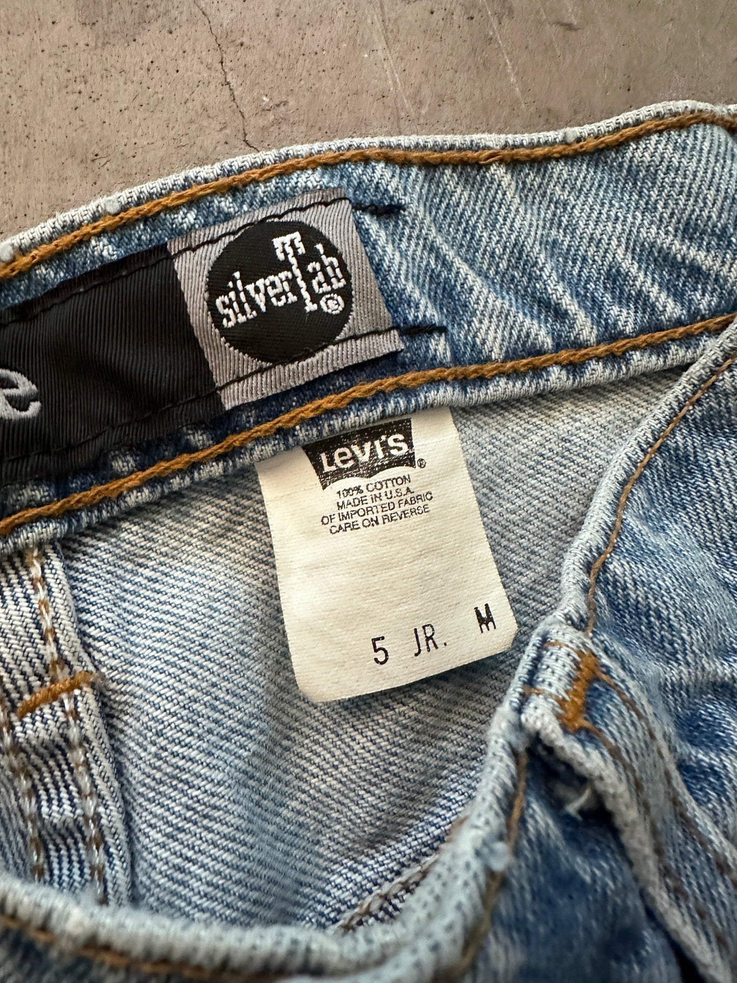1998 Levi's Silver Tab Loose Jeans - 28 x 32 | W28, Multicoloured