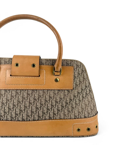 Vintage 2002 Christian Dior Diorissimo Street Chic Handbag | O/S, Brown