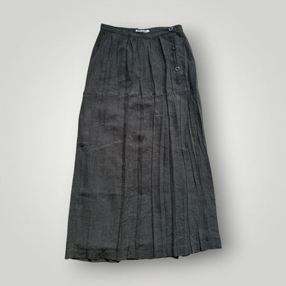 FW/99 Issey Miyake Ready To-Wear Runway Midi Pleated Skirt S | O/S, Multicoloured