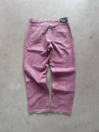 1990's Levi's 412 Orange Tab Jeans - 34 x 30 | Default Title, Multicoloured