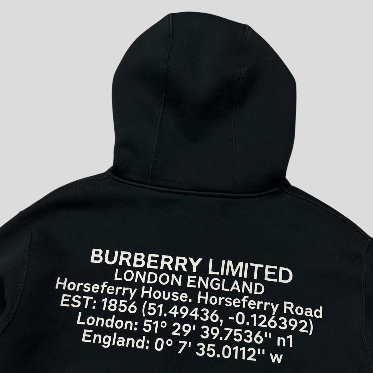 Burberry 2021 Horseferry Logo Heavyweight Conan Hoodie - M (L/XL) | Black